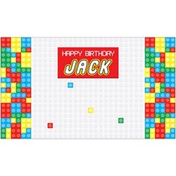  Personalized Block Party Vinyl Banner