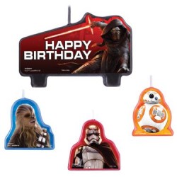  Star Wars EP Vll Candle Set