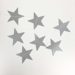 Garland - Silver Stars