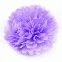 Tissue Pom Pom - Lavender