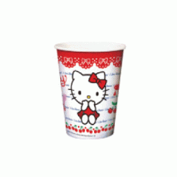 Hello Kitty 9oz Paper Cup, 6cs