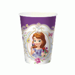  Disney Princess Sofia the First 9oz Paper Cup, 6pcs