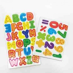 Magnetic Letters & Numbers Set