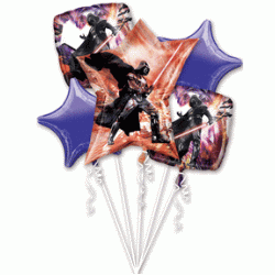 Star Wars Foil Balloon Bouquet of 5 (with weight)