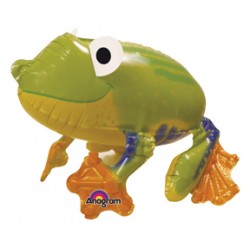 青蛙鋁箔漫步氣球 22寸 (長) x 15寸 (高)