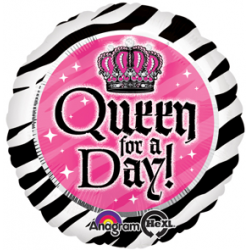 Queen For A Day 17" Foil Balloon 