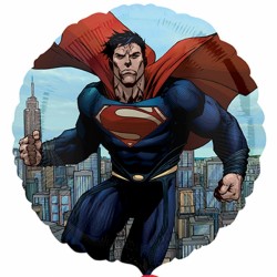 超人: 鋼鐵英雄17寸鋁箔氣球
