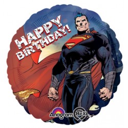 超人: 鋼鐵英雄慶生17寸鋁箔氣球