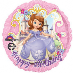 Disney Princess Sofia the First Birthday 17" Foil Balloon