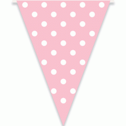 Dots Pink Bunting
